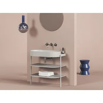 Koupelnový nábytek Ravak Konstrukce pod umyvadlo CS Yard 80, Smoke Grey