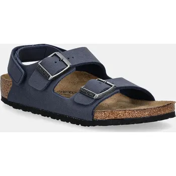 Dívčí sandály Dětské sandály Birkenstock Milano modrá barva, 1030427 59X, EUR 24