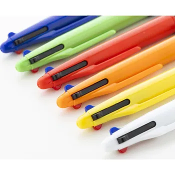 Quattro 4barevné kuličkové pero RABS oranžová