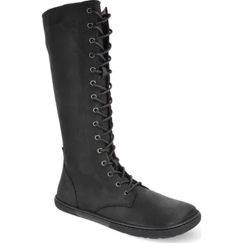 Dámské kozačky Barefoot dámské kozačky Koel - Flora Adult černé Velikost: 42