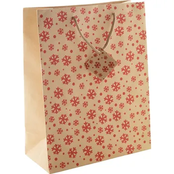 Dárková taška Majamaki L vánoční taška, velká přírodní
