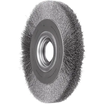 Brusný kotouč Pferd 43740130 | Rotační kartáč široký, univerzální, zvlněný drát POS RBU 25030/AK32-2 ST 0,20