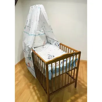 Povlečení SDS Souprava do postýlky 4D Letadýlka modrá Bavlna