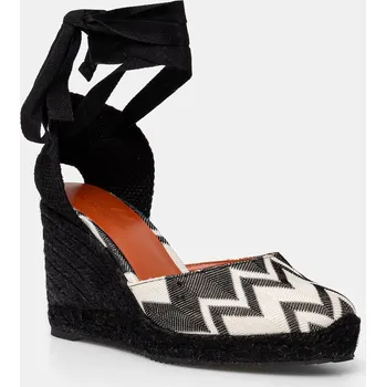 Dámské polobotky Espadrilky Missoni Eva 80 MWB008.022 černá 99X, EUR 37