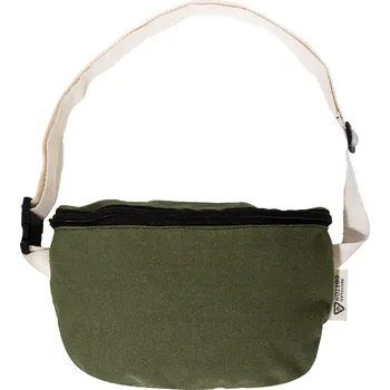 Ledvinka Rekan Hip ledvinka z recyklovaného plátna zelená