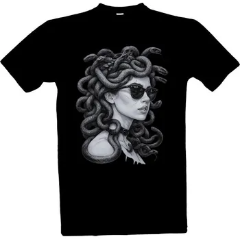 Tričko s potiskem MEDUSA IN SHADES pánské