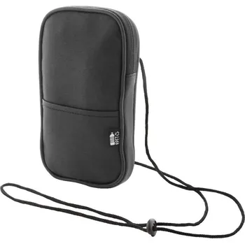 Reklamní FestiFon taška přes rameno z RPET na telefon, černá