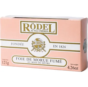 konzervovaná ryba Rödel Tresčí játra