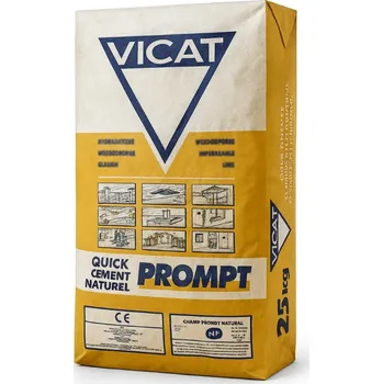 Tmel Vicat Románský cement Velikost balení: paleta 60X25 kg