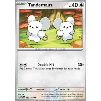 Sběratelská karetní hra Pokémon SV1en 160/198 Tandemaus - Scarlet & Violet Stav: Near Mint, Verze: NORMAL