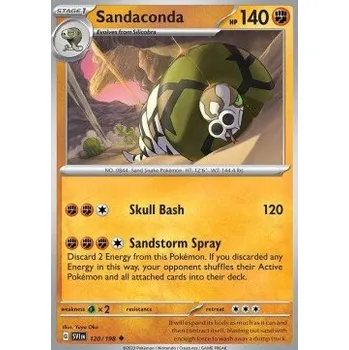 Sběratelská karetní hra Pokémon SV1en 120/198 Sandaconda - Scarlet & Violet Stav: Near Mint, Verze: NORMAL
