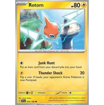 Sběratelská karetní hra Pokémon SV1en 070/198 Rotom - Scarlet & Violet Stav: Near Mint, Verze: NORMAL
