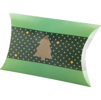 Povlak na polštářek Reklamní CreaBox Pillow Xmas M krabička na povlak polštáře, bílá