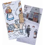 Kuchyňské utěrky Matějovský Zima & Zimní zábavy Rozměr: 50/70, Materiál: Bavlna