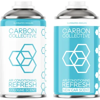Vůně do auta Dezinfekce klimatizace Carbon Collective Air Conditioning Refresh - Air Con Bomb Twin Pack