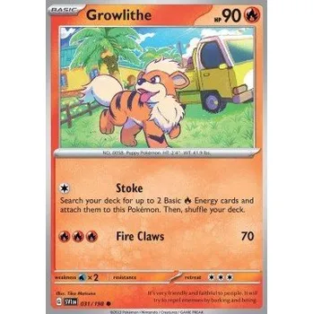Sběratelská karetní hra Pokémon SV1en 031/198 Growlithe - Scarlet & Violet Stav: Near Mint, Verze: NORMAL