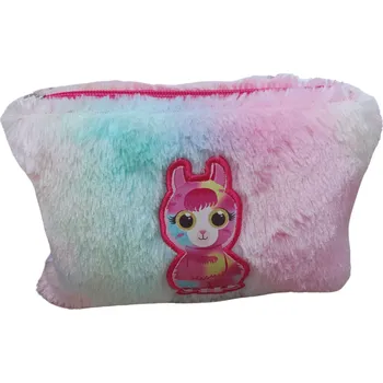 Kosmetická taška The Cookie Company BV Kosmetická taštička LAMA duhová