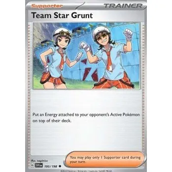 Volný čas Pokémon SV1en 195/198 Team Star Grunt - Scarlet & Violet Stav: Near Mint, Verze: NORMAL
