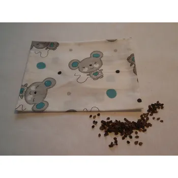 Polštář Pro útulný domov Nahřívací polštářek Myšky s pohankovými slupkami