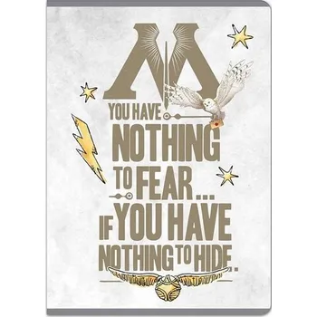 Sešit BENIAMIN SEŠIT A5 HARRY POTTER BÍLÝ 60 listů, čtverečkovaný