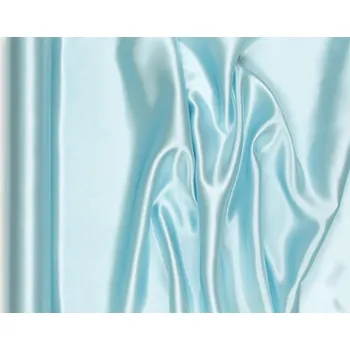 Party dekorace Satén mlhavě modrý 36 cm, délka 9 m