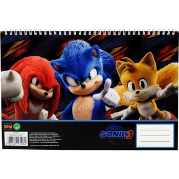 Výtvarný papír SONIC Sonic, spirálový skicák blok A/4, 30 listů 6413