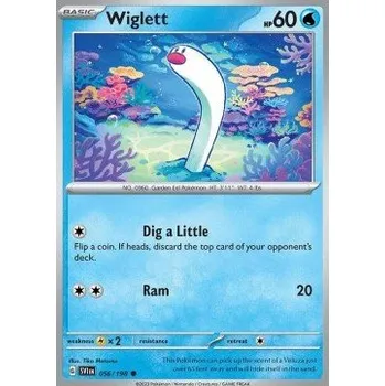 Volný čas Pokémon SV1en 056/198 Wiglett - Scarlet & Violet Stav: Near Mint, Verze: NORMAL