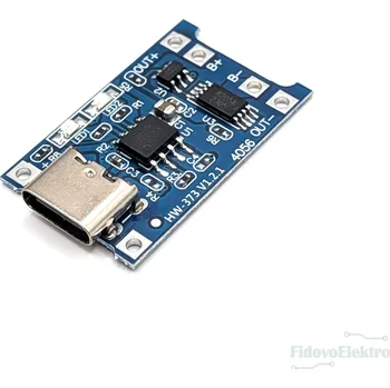 Elektronická stavebnice TP4056 Modul pro nabíjení akumulátorů s 1A ochranou