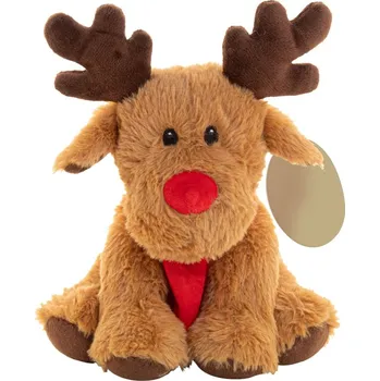 plyšák Reklamní Nordeer RPET plyšový sob, hnědá