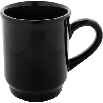 Marknad stohovatelný keramický hrnek černá