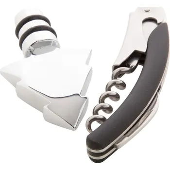 Otvírák Reklamní Glögg sada na víno, stříbrná