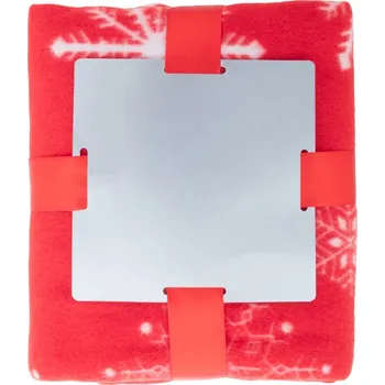 Reklamní Uppsala fleecová deka, červená