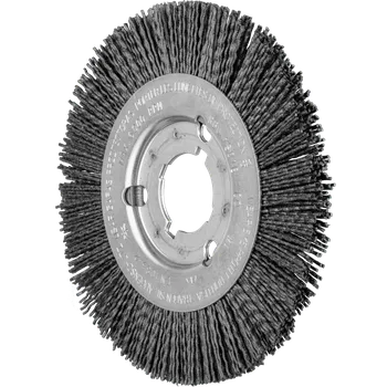 Brusný kotouč Pferd 43505009 | Rotační kartáč úzký, brusné štětiny RBU 15016/12,0 CO 120 1,10