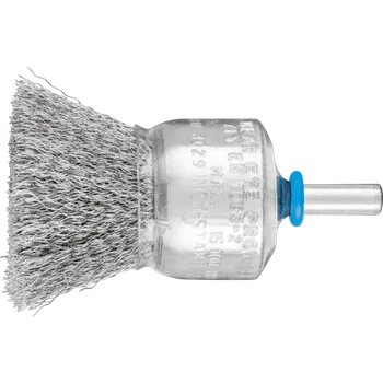 Drátěný kartáč Pferd 43201011 | Štětcový kartáč se stopkou PBU 3029/6 INOX 0,15