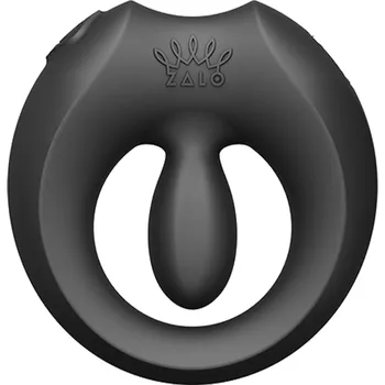 Zalo Apis Vibrating Couple's Ring with App Obsidian Black