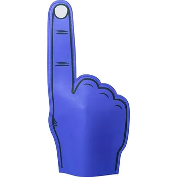Karnevalový doplněk Fanly fandící ruka, modrá