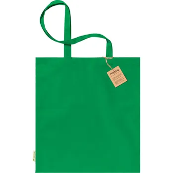 Borough bavlněná nákupní taška, zelená