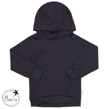 Dámská mikina Dámská mikina s kapucí Basic tmavě šedá Velikost: L, Druh: slim