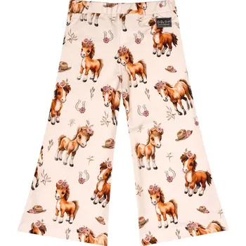 Kojenecké oblečení Zvonové kalhoty - Koníci Velikost: 86