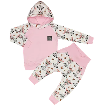 Tepláková souprava - Zebry (kapuca) Velikost: 152