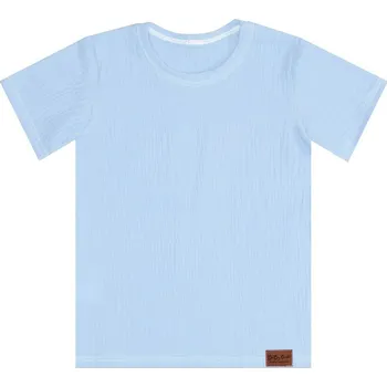 Tričko Mušelín - Světle modrá Velikost: 104