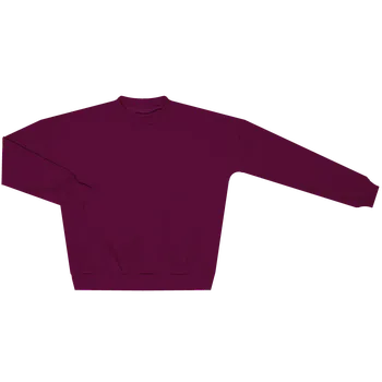 Mikina ŽEBRO bez kapuce - borůvka Velikost: 110