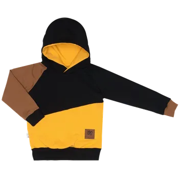 Mikina s kapucí - TRIO Black Velikost: 110