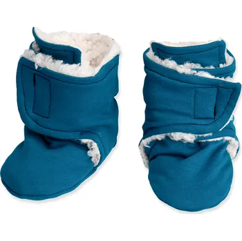 Capáčky Capáčky Basic - Petrolej s beránkem Velikost: 9-12 měsíců