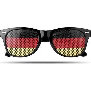 Sluneční brýle s vlajkami - Flag Fun, žlutá