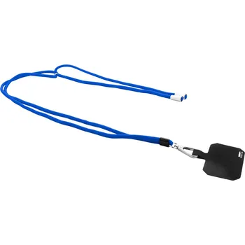 Corphon RPET lanyard na mobil, modrá