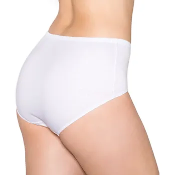 Kalhotky LAMA Dámské kalhotky 6 pack Manuela white plus 3XL