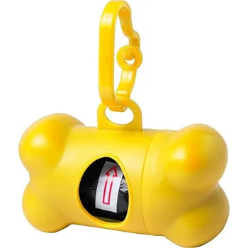 sáček na exkrement Pobba zásobník na pytlíky na odpadky, žlutá