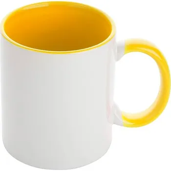 InnoColour hrnek na sublimaci, žlutá