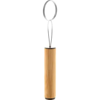 Svítilna Lampoo bambusová baterka, béžová